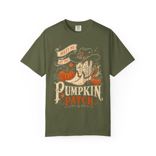 Meet Me At The Pumpkin Patch Womens WUNDERLAND Halloween Booteek Short Sleeve Tee
