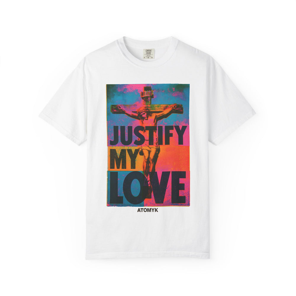 Justify My Love Mens Skate ATOMYK Short Sleeve Tee