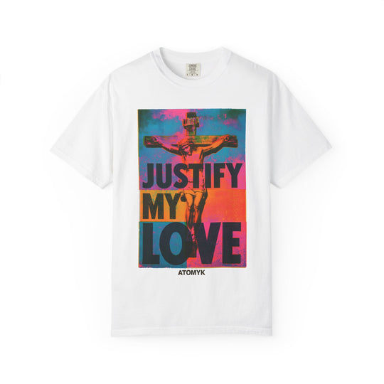 Justify My Love Mens Skate ATOMYK Short Sleeve Tee