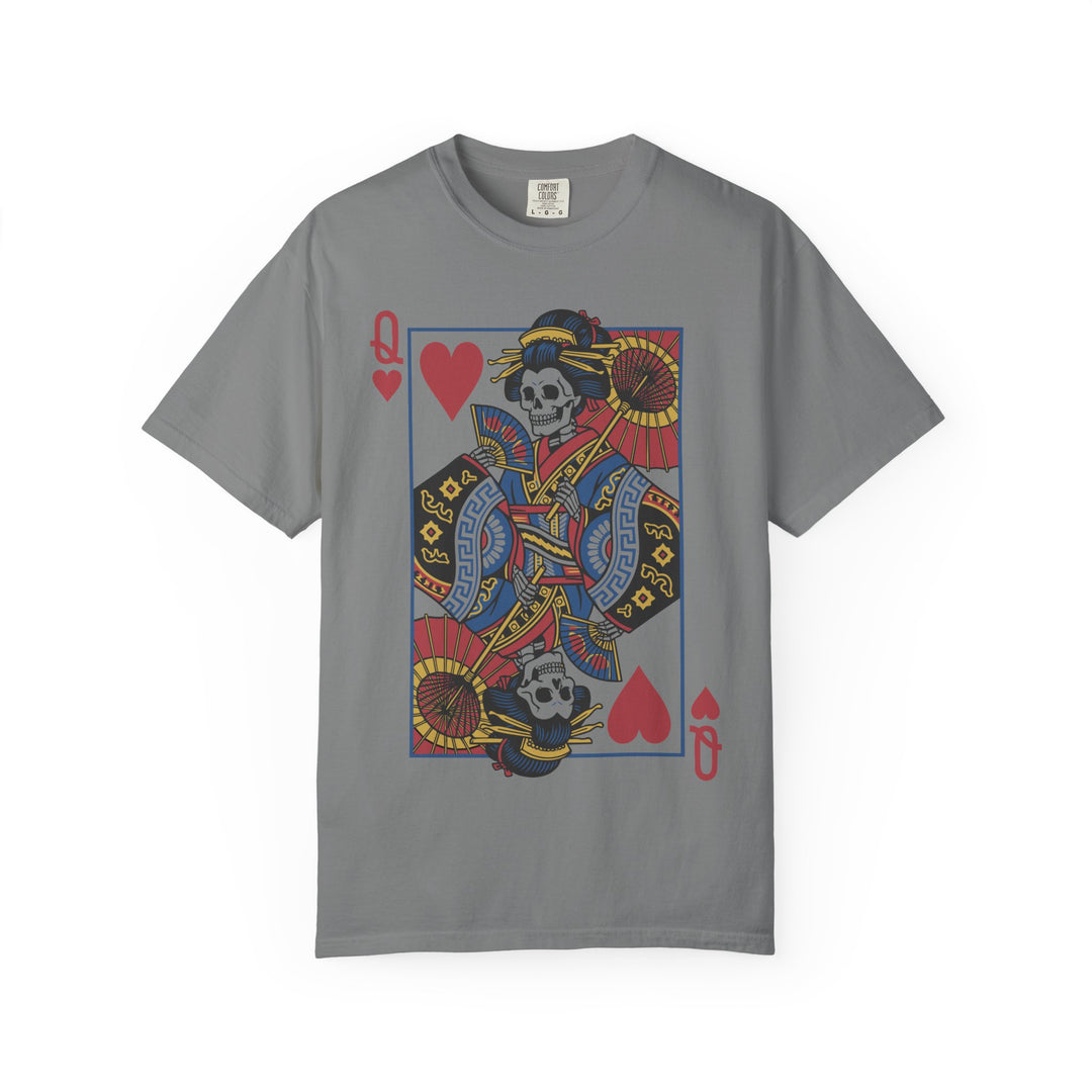 Geisha Queen Of Hearts Mens ATOMYK Short Sleeve Tee