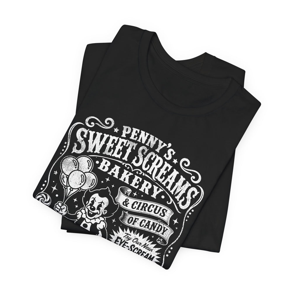 Penny's Sweet Screams Bakery Men's Halloween Classic Fit Tee