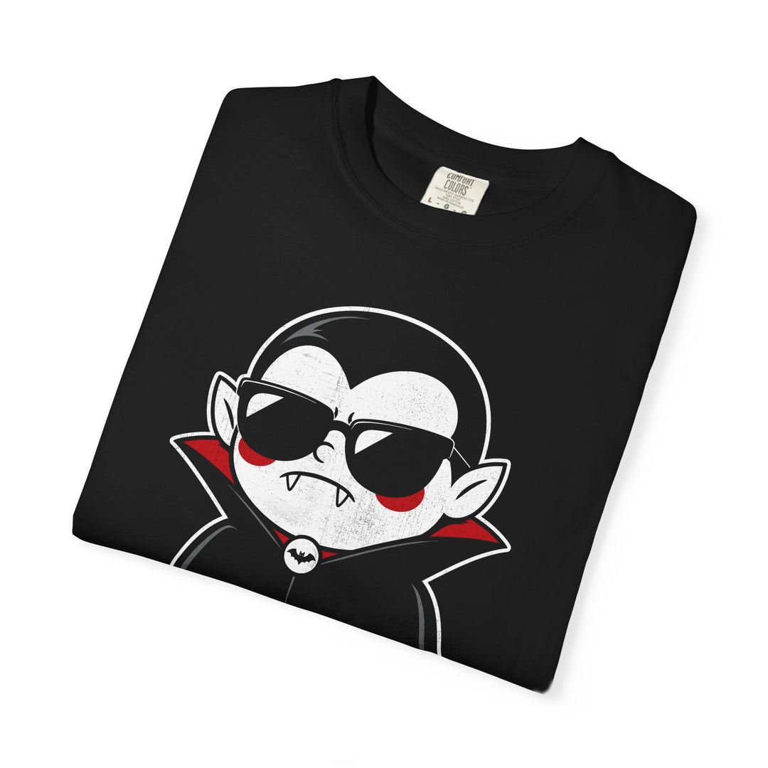Mornings Suck Vampire Mens WUNDERLAND Halloween Booteek Short Sleeve Tee