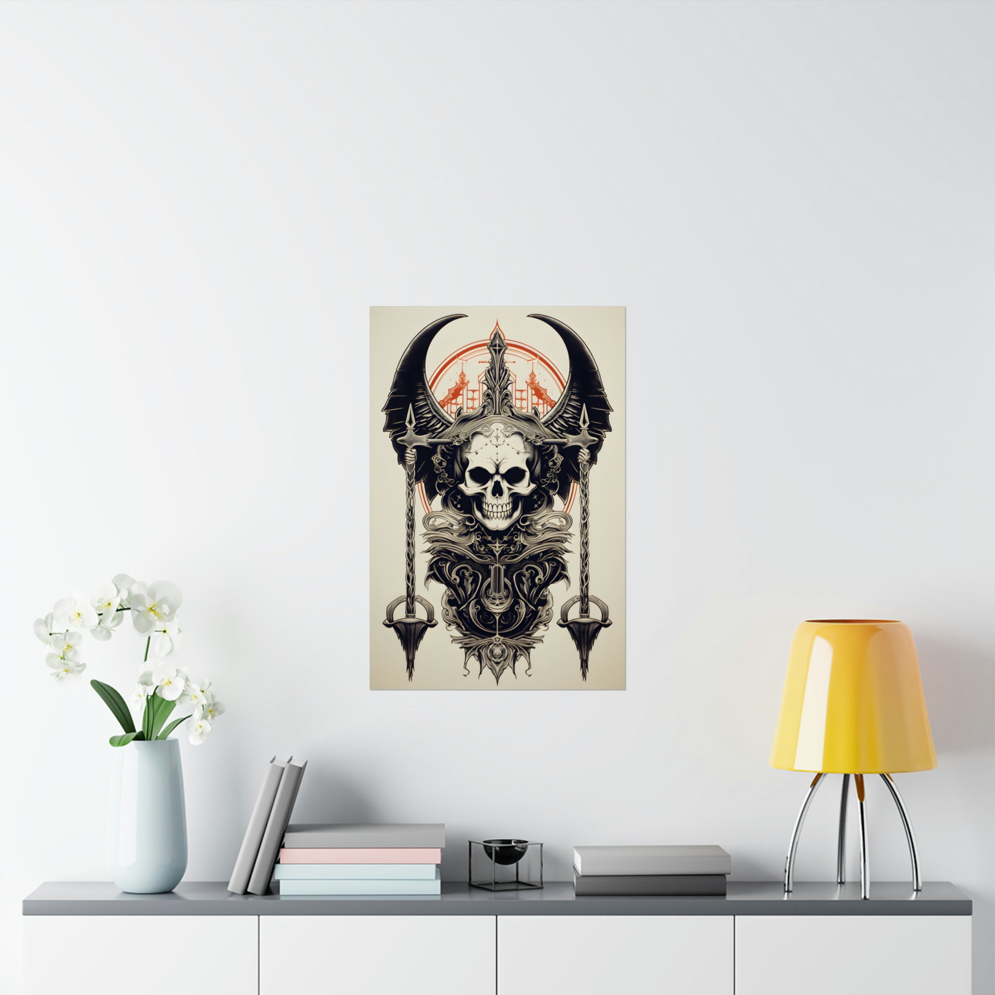 Muerte Pendulum Premium Matte Vertical Poster