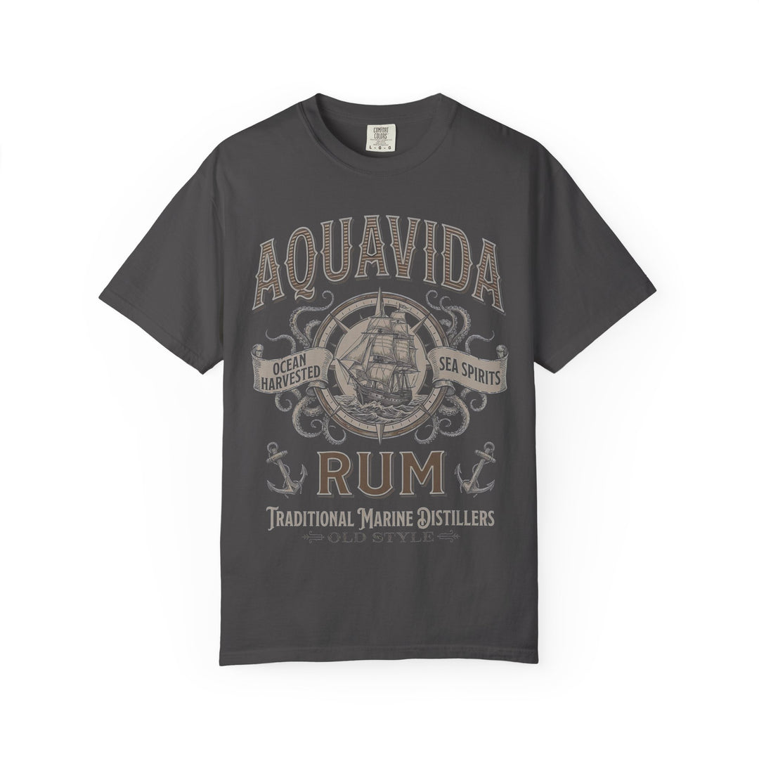 SEA SPIRITS RUM Mens AQUA VIDA Short Sleeve Tee