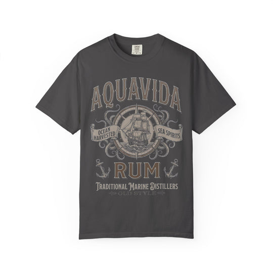 SEA SPIRITS RUM Mens AQUA VIDA Short Sleeve Tee