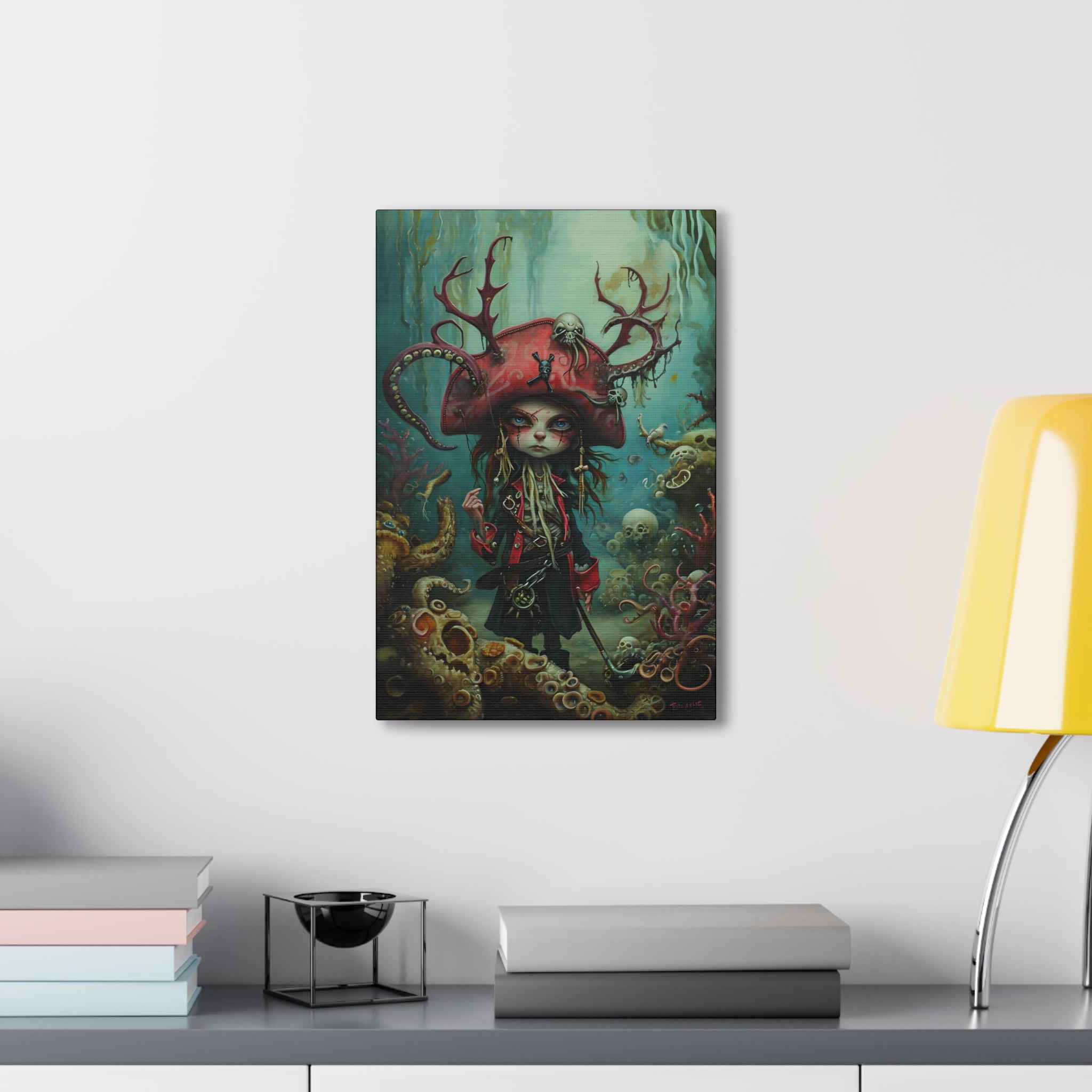 Jack in the Locker Canvas Print