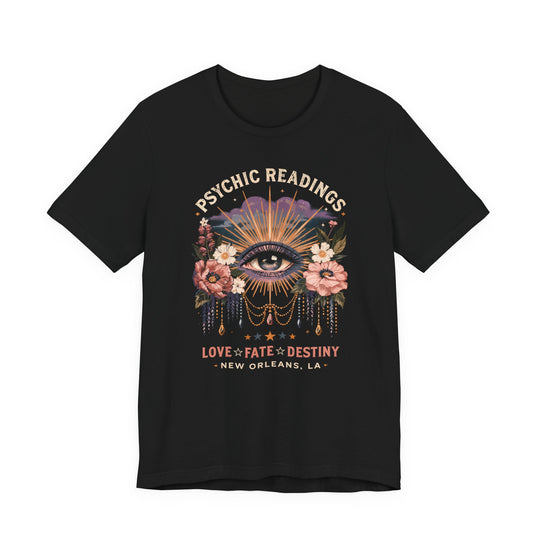 Psychic Readings Floral Mystic All‑Seeing Eye Women&
