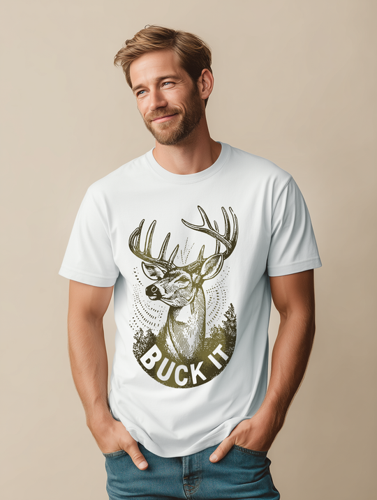BUCK IT Mens WUNDERLAND Short Sleeve Tee