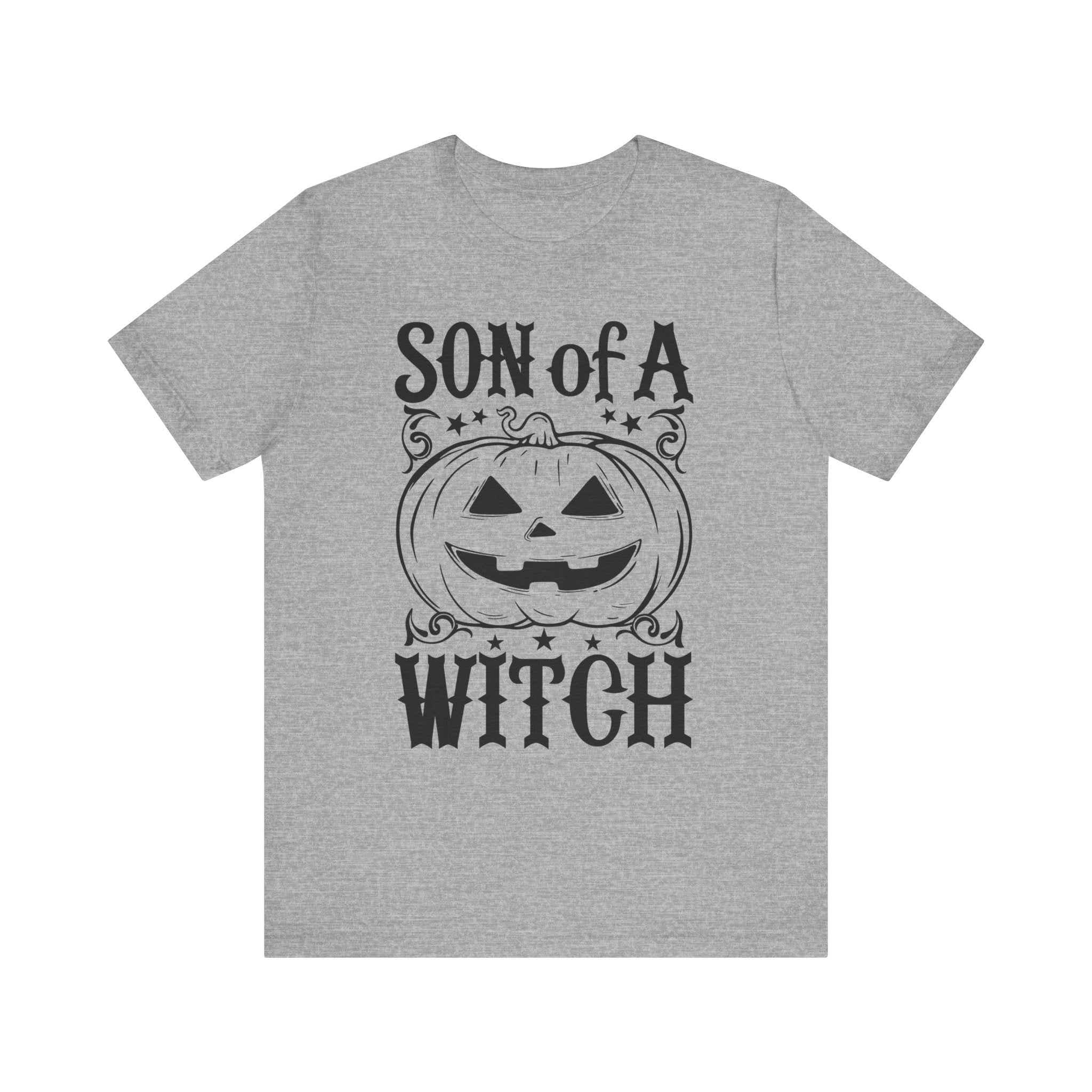 Son Of A Witch Dark Mens Halloween Booteek Jersey Short Sleeve Tee