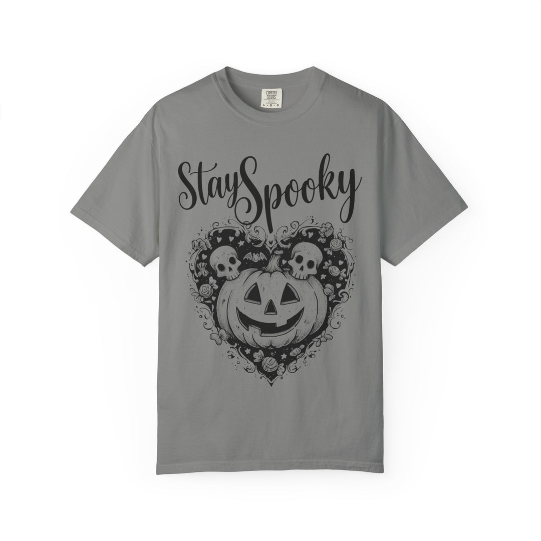Stay Spooky Womens WUNDERLAND Backyard Dept Halloween Booteek Short Sleeve Tee