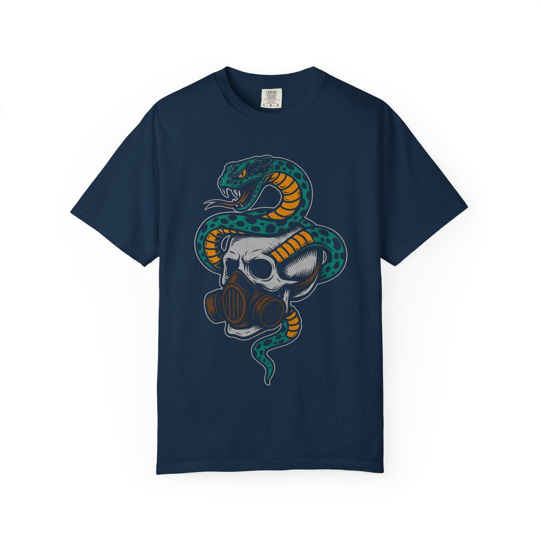VIPER GASMASK TEAL Mens ATOMYK Short Sleeve Tee
