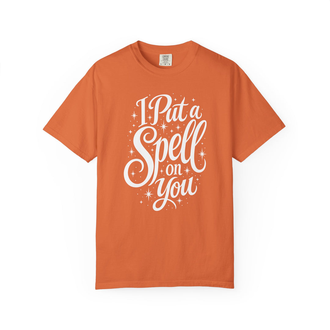 I Put A Spell On You Womens WUNDERLAND Halloween Booteek Short Sleeve Tee