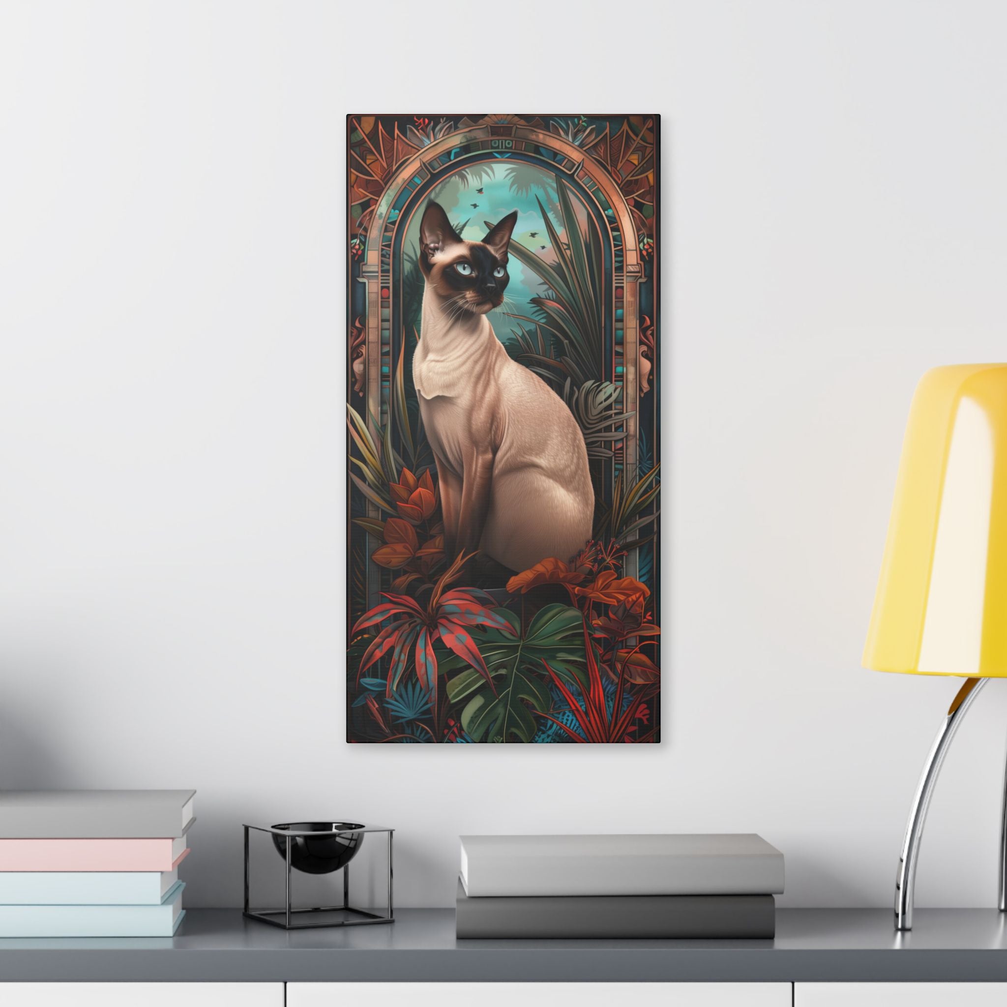 Perched In Paradise Canvas Print