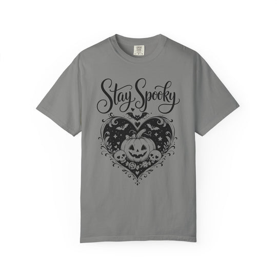 Stay Spooky Pumpkin Heart Womens WUNDERLAND Halloween Booteek Short Sleeve Tee