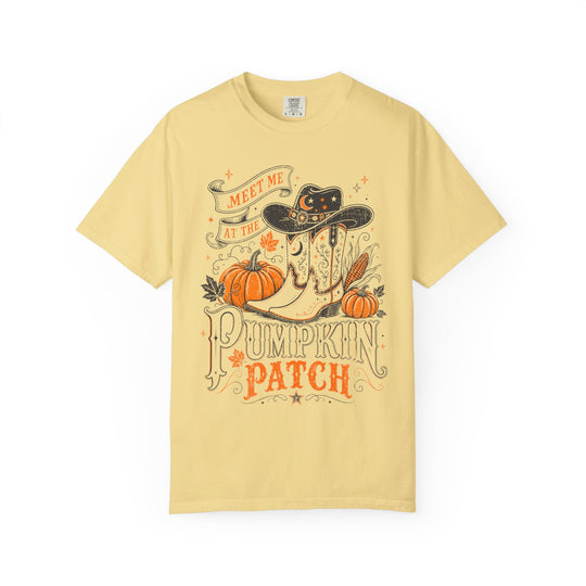 Meet Me At The Pumpkin Patch Womens WUNDERLAND Halloween Booteek Short Sleeve Tee
