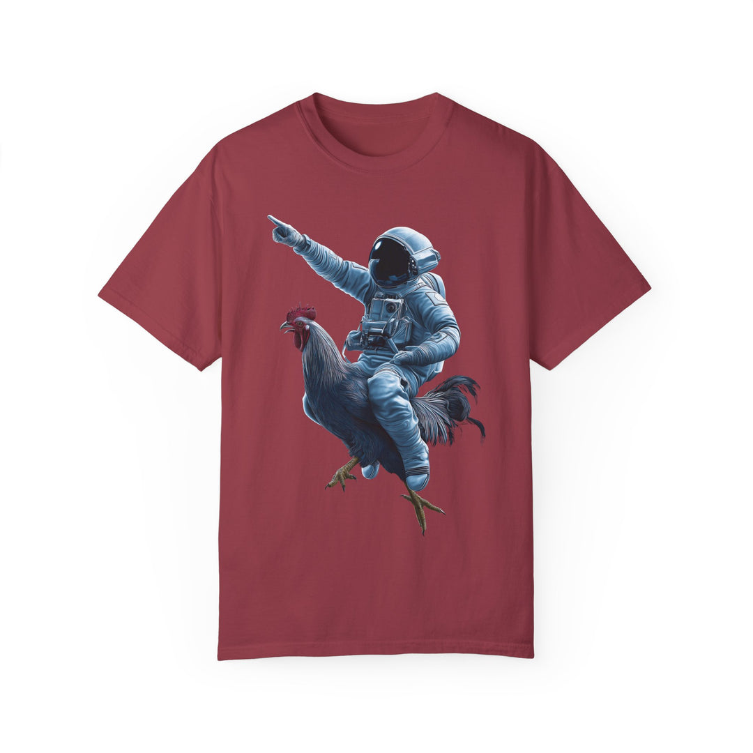 Chicken Run Astronaut Mens WUNDERLAND Short Sleeve Tee