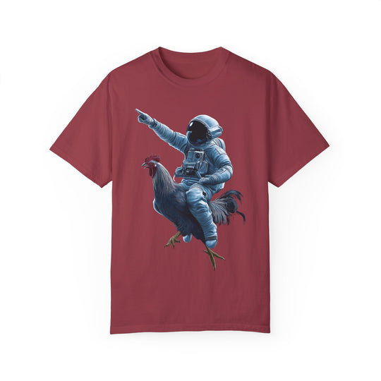 Chicken Run Astronaut Mens WUNDERLAND Short Sleeve Tee