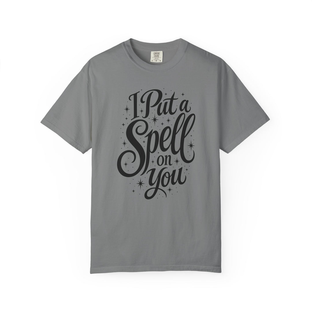 I Put A Spell On You Womens WUNDERLAND Halloween Booteek Short Sleeve Tee