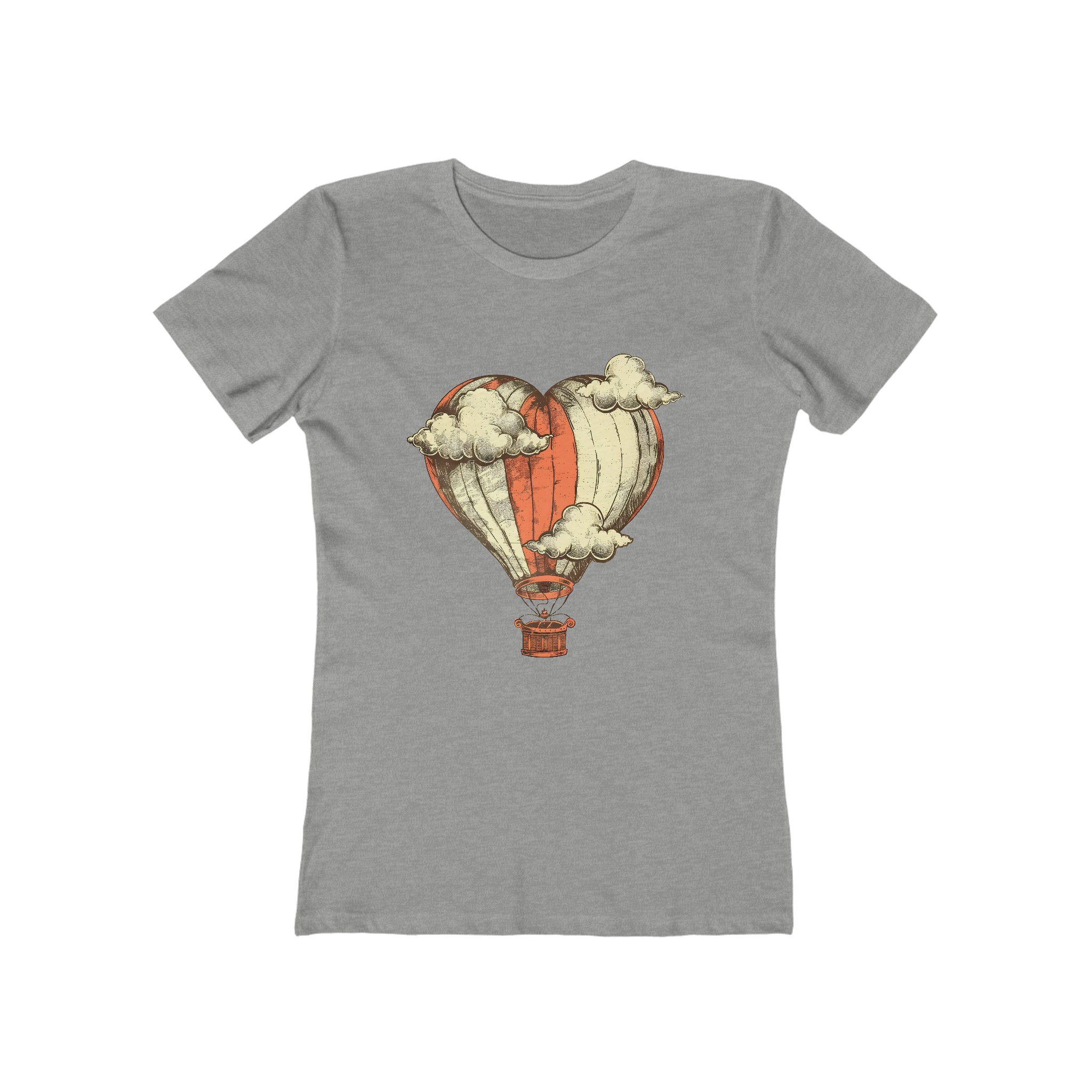 Heart Air Balloon Womens  L'Atomique Graphic Tee