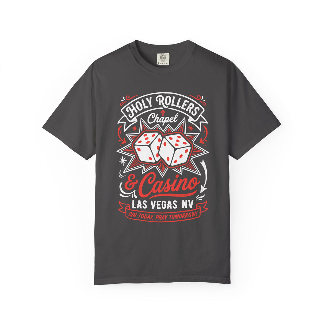 HOLY ROLLERS CASINO Mens WUNDERLAND Heritage Short Sleeve Tee