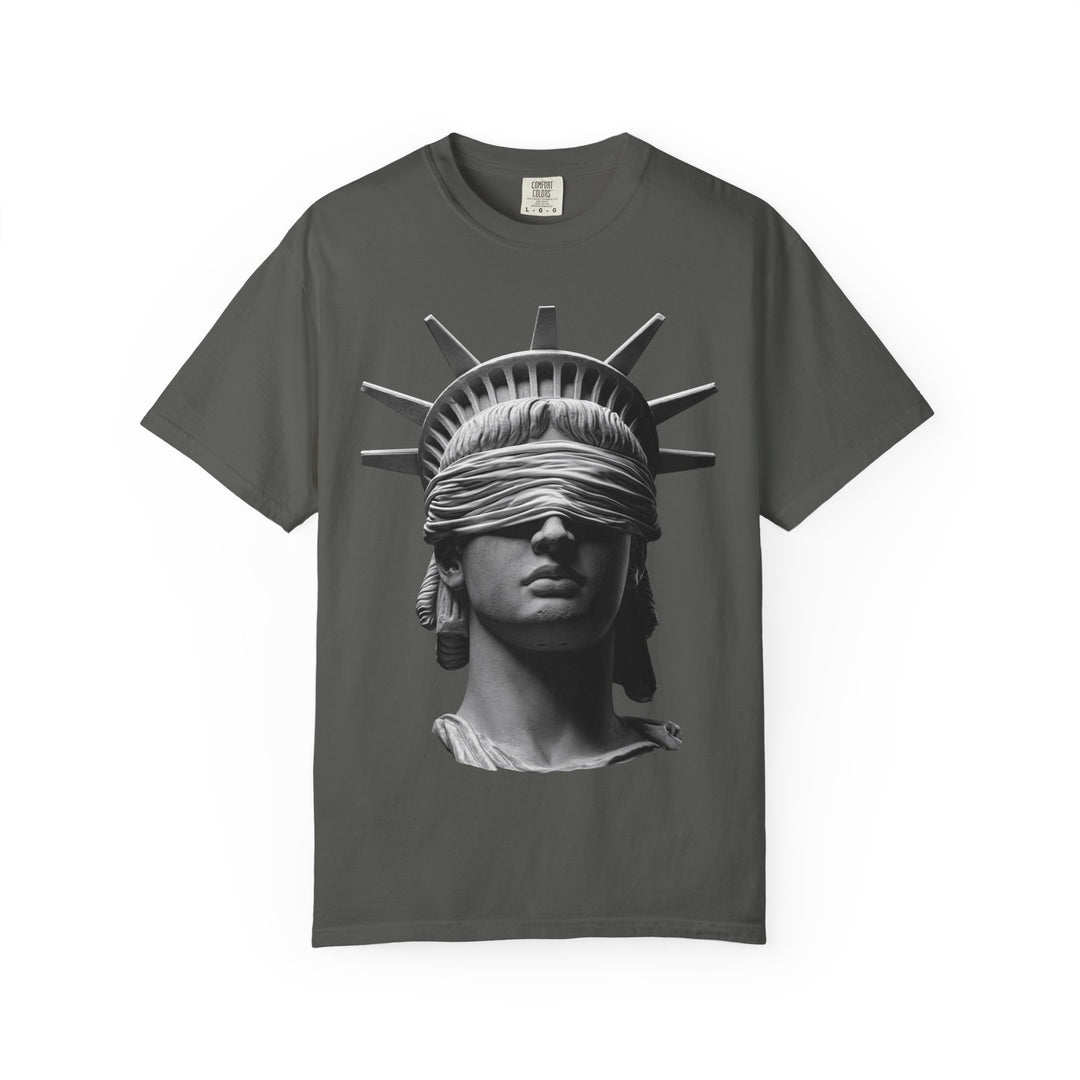 Liberty Blindfolded Mens ATOMYK Short Sleeve Tee