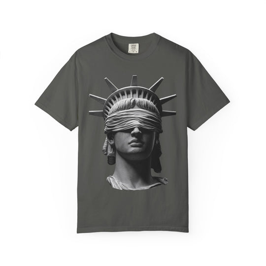 Liberty Blindfolded Mens ATOMYK Short Sleeve Tee