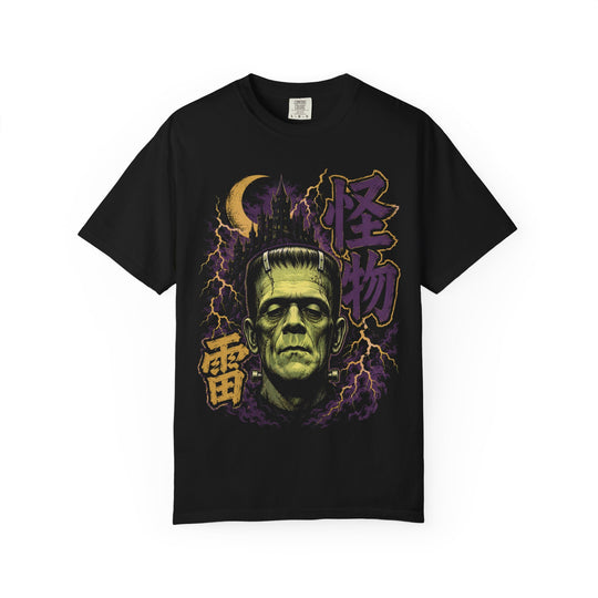 Frankenstein Monster Retro Japanese Horror Mens WUNDERLAND Halloween Booteek Short Sleeve Tee