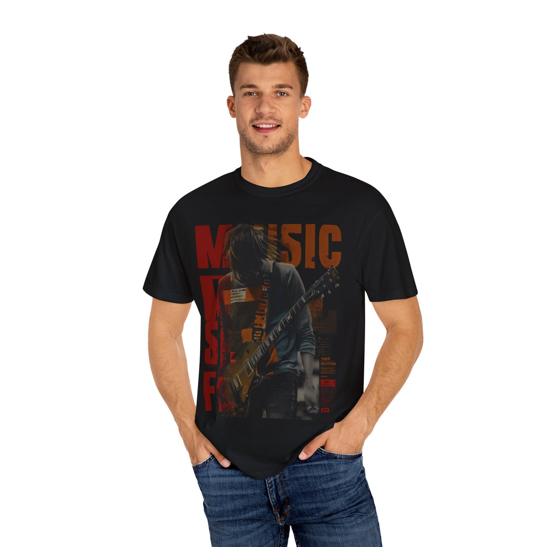 MUSIC FEST GUITARIST Mens WUNDERLAND Short Sleeve Tee
