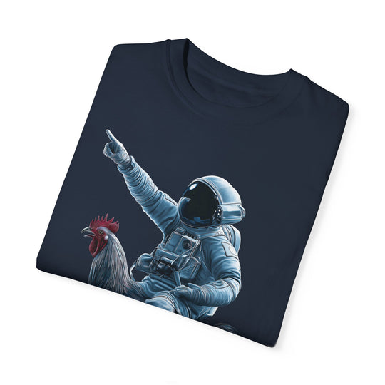 Chicken Run Astronaut Mens WUNDERLAND Short Sleeve Tee