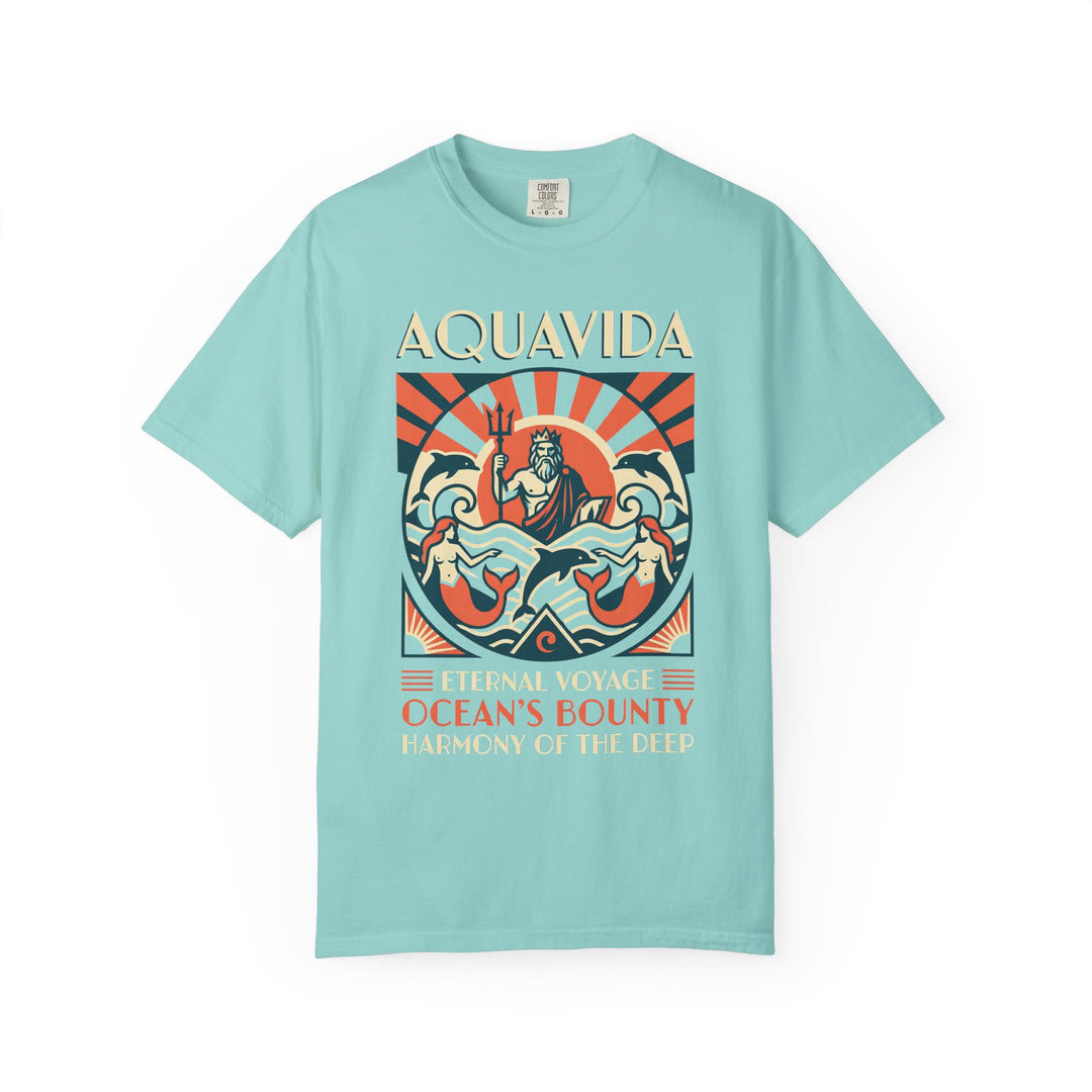 Ocean’s Bounty Mens AQUA VIDA Short Sleeve Tee