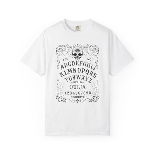 Ouija Board Skull Vintage Occult Mens WUNDERLAND Halloween Booteek Short Sleeve Tee