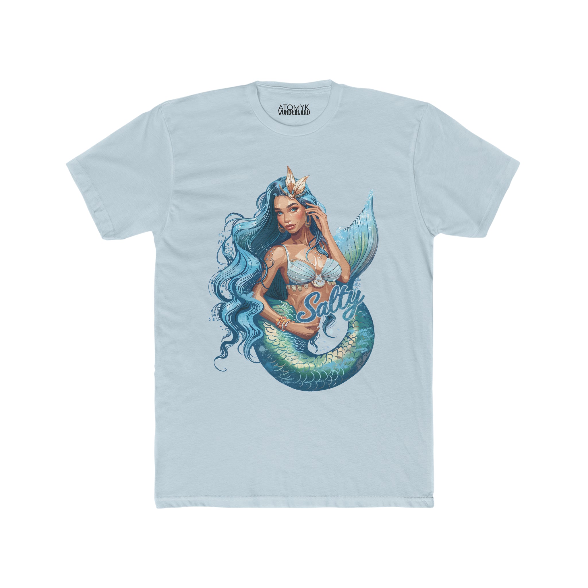 Salty Siren Mens Aqua Vida Graphic Tee