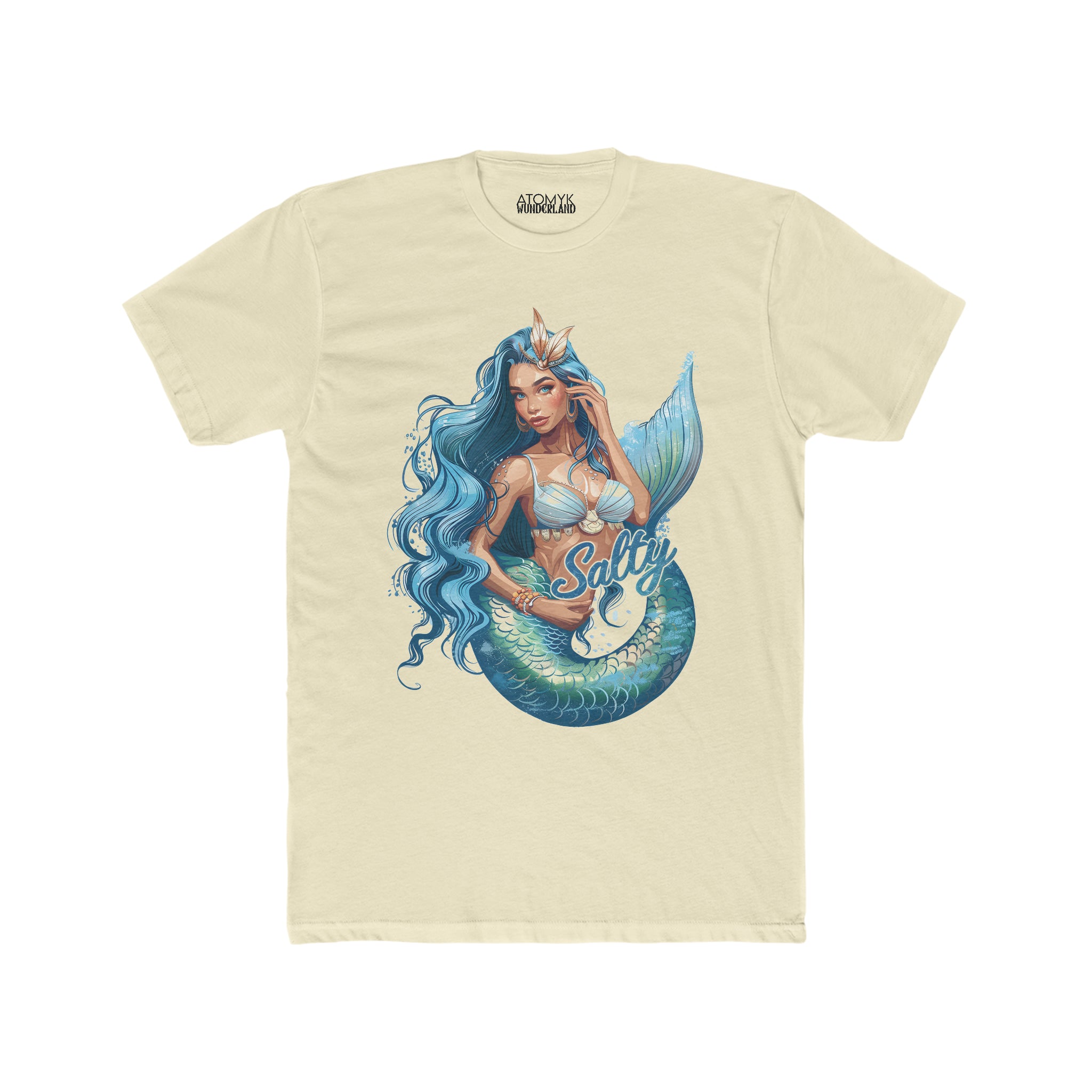 Salty Siren Mens Aqua Vida Graphic Tee