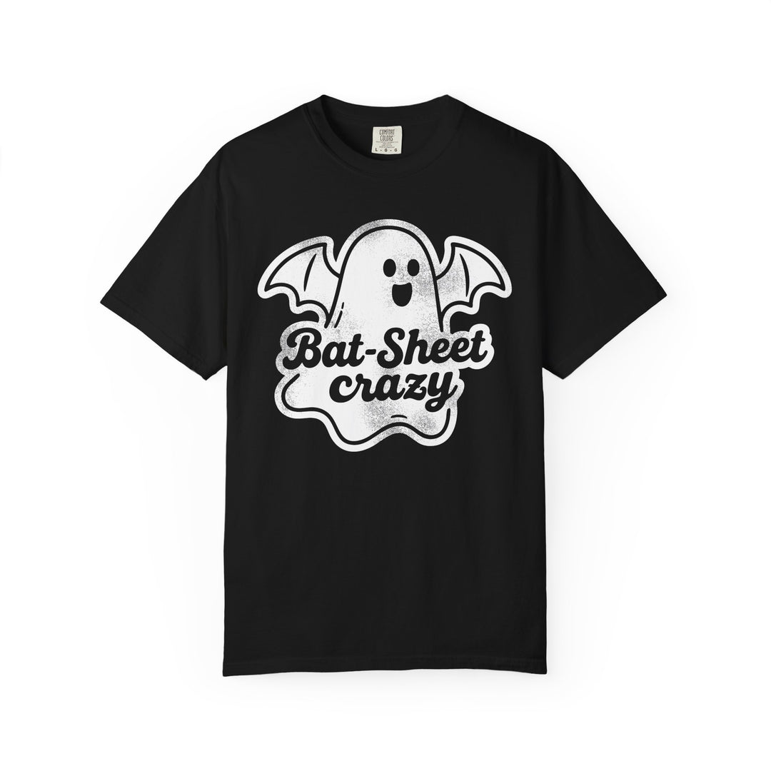 Bat Sheet Crazy Ghost Mens WUNDERLAND Backyard Dept Halloween Booteek 25 Short Sleeve Tee