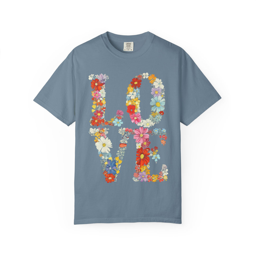 Floral LOVE Letters Womens L&