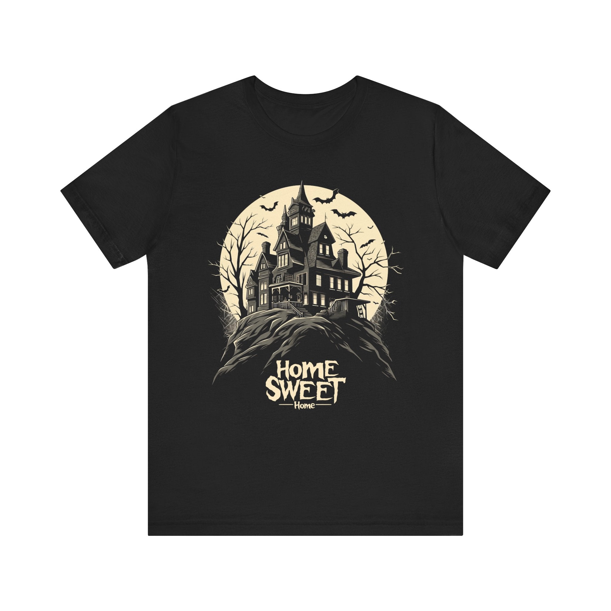 Home Sweet Home Mens Halloween Booteek Jersey Short Sleeve Tee