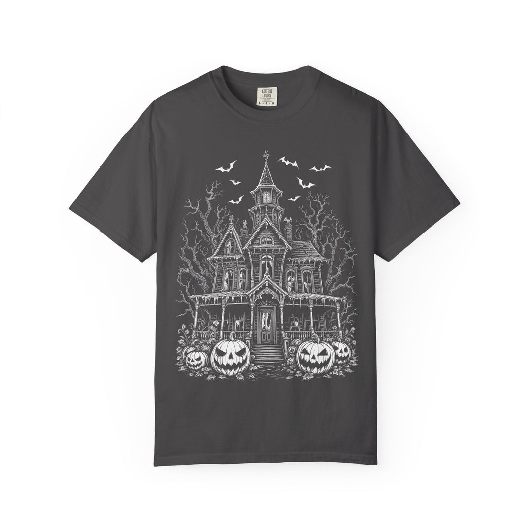 Spooky Haunted House Womens WUNDERLAND Halloween Booteek Short Sleeve Tee