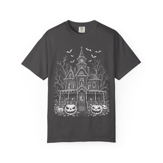 Spooky Haunted House Womens WUNDERLAND Halloween Booteek Short Sleeve Tee
