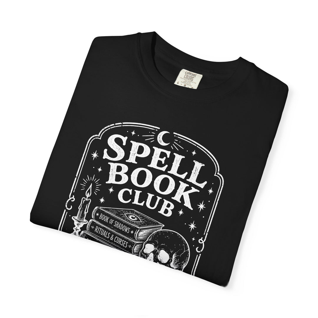 Spell Book Club Womens WUNDERLAND Halloween Booteek Short Sleeve Tee
