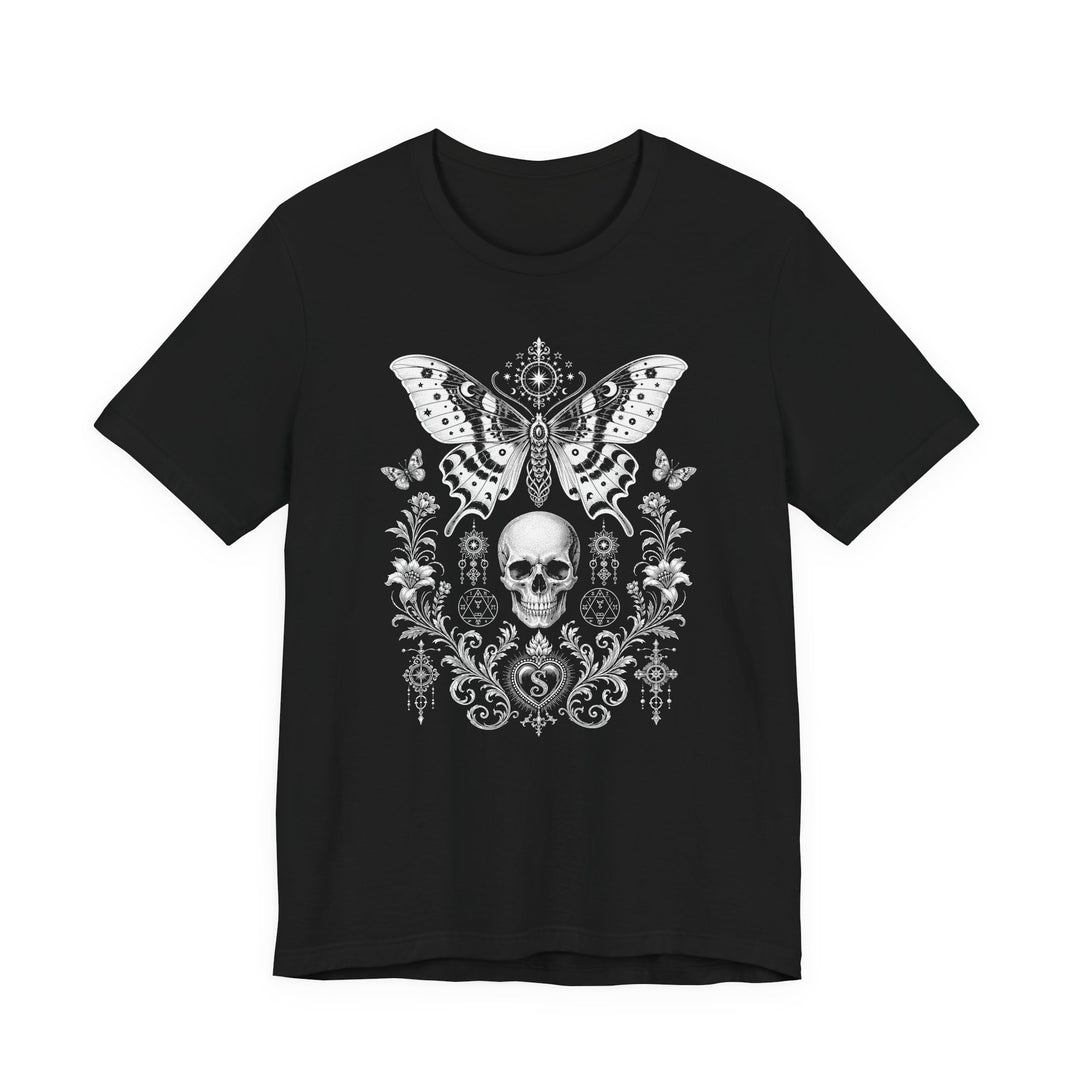 Mystical Skull Flora and Moth Women&