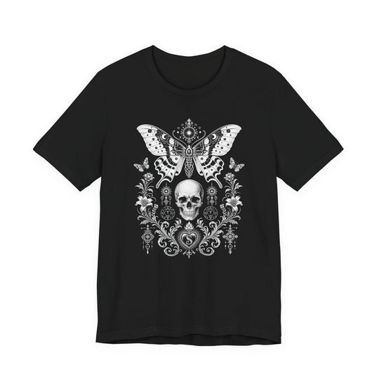Mystical Skull Flora and Moth Women&