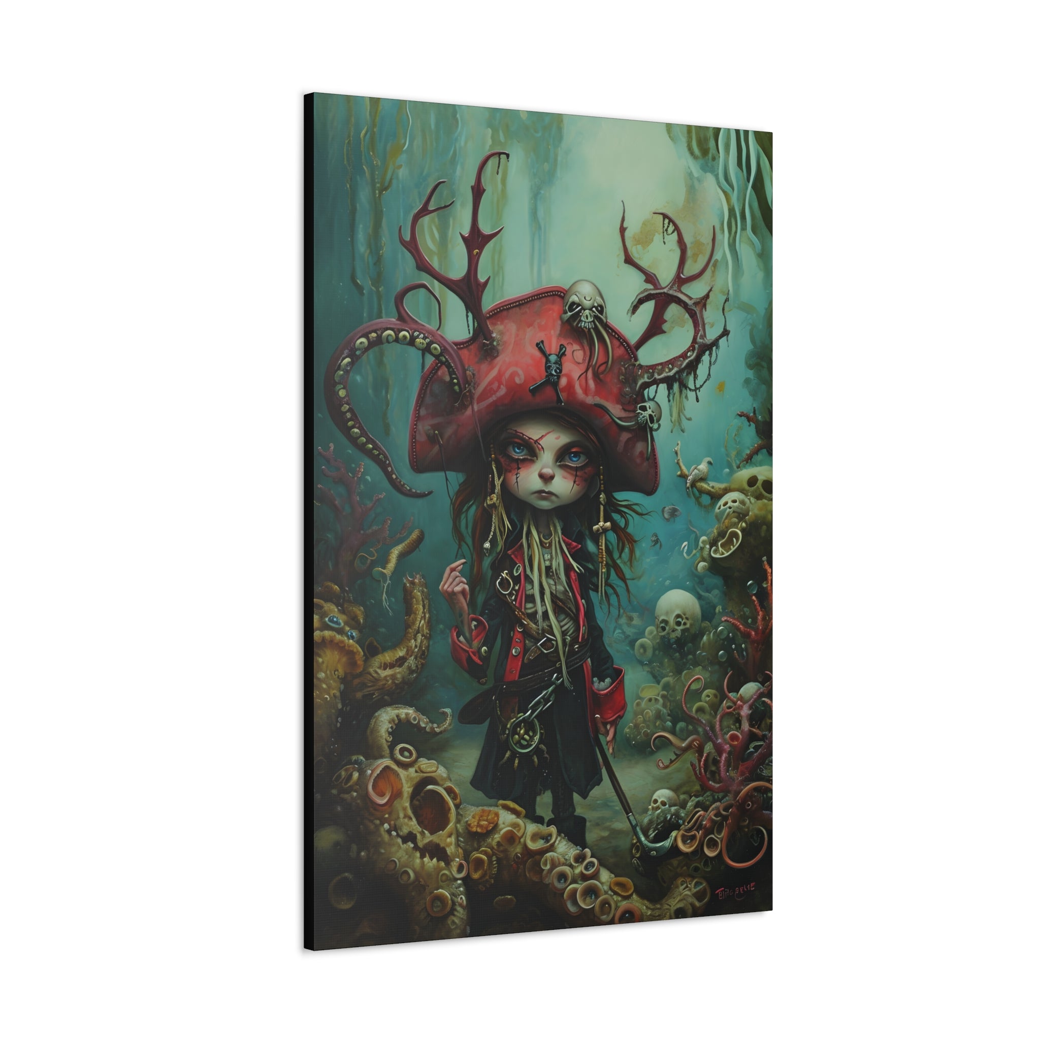 Jack in the Locker Canvas Print