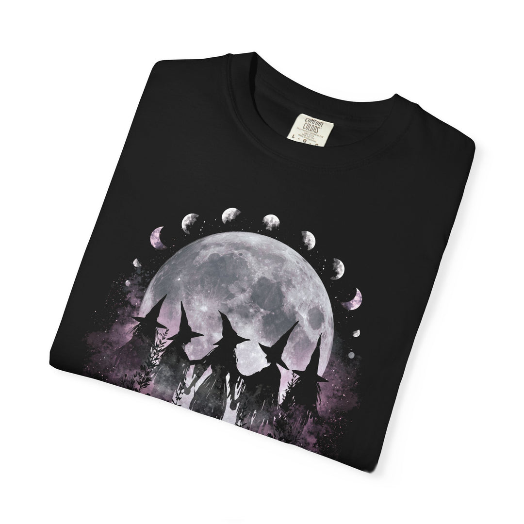 Witches Celestial Moon Phases Floral Women&