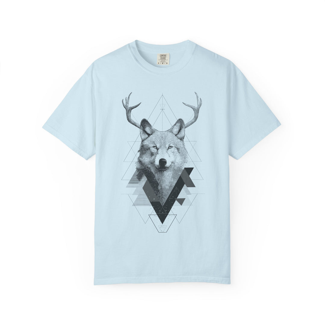 Geo Wolf Mens WUNDERLAND Vibes Short Sleeve Tee