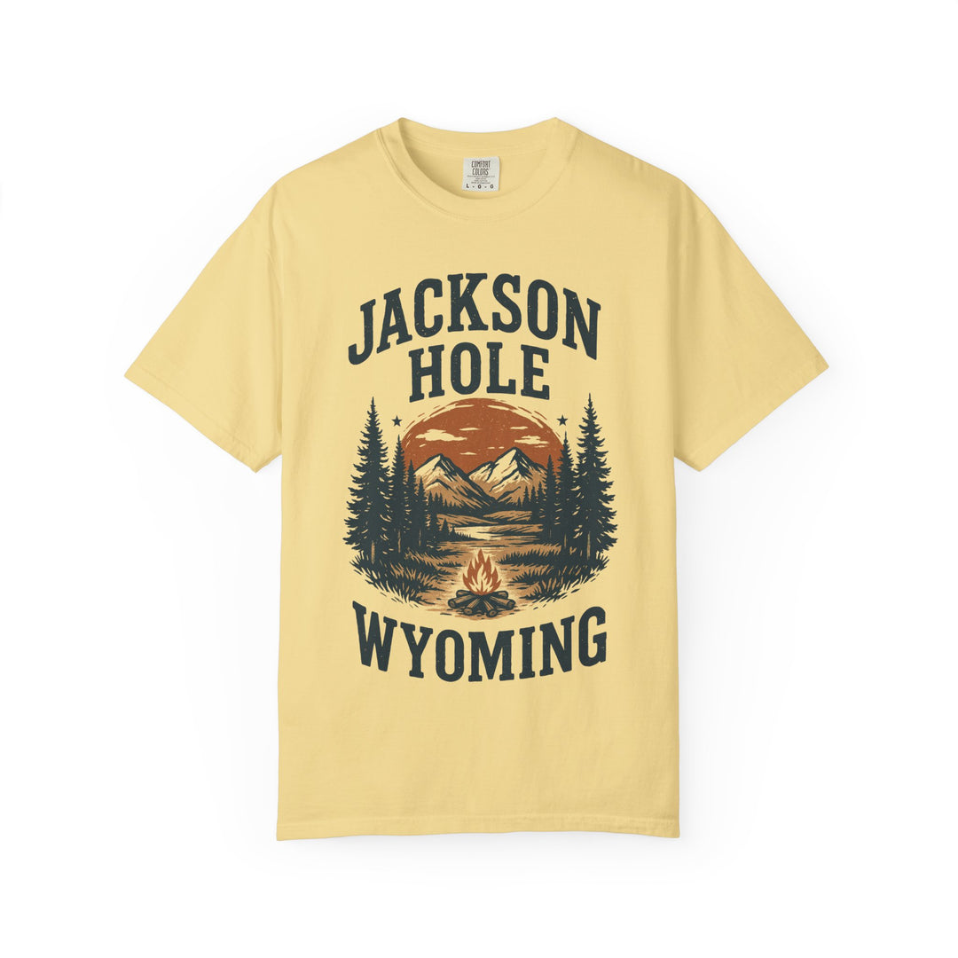 JACKSON HOLE CAMP vintage Mens WUNDERLAND Heritage Short Sleeve Tee