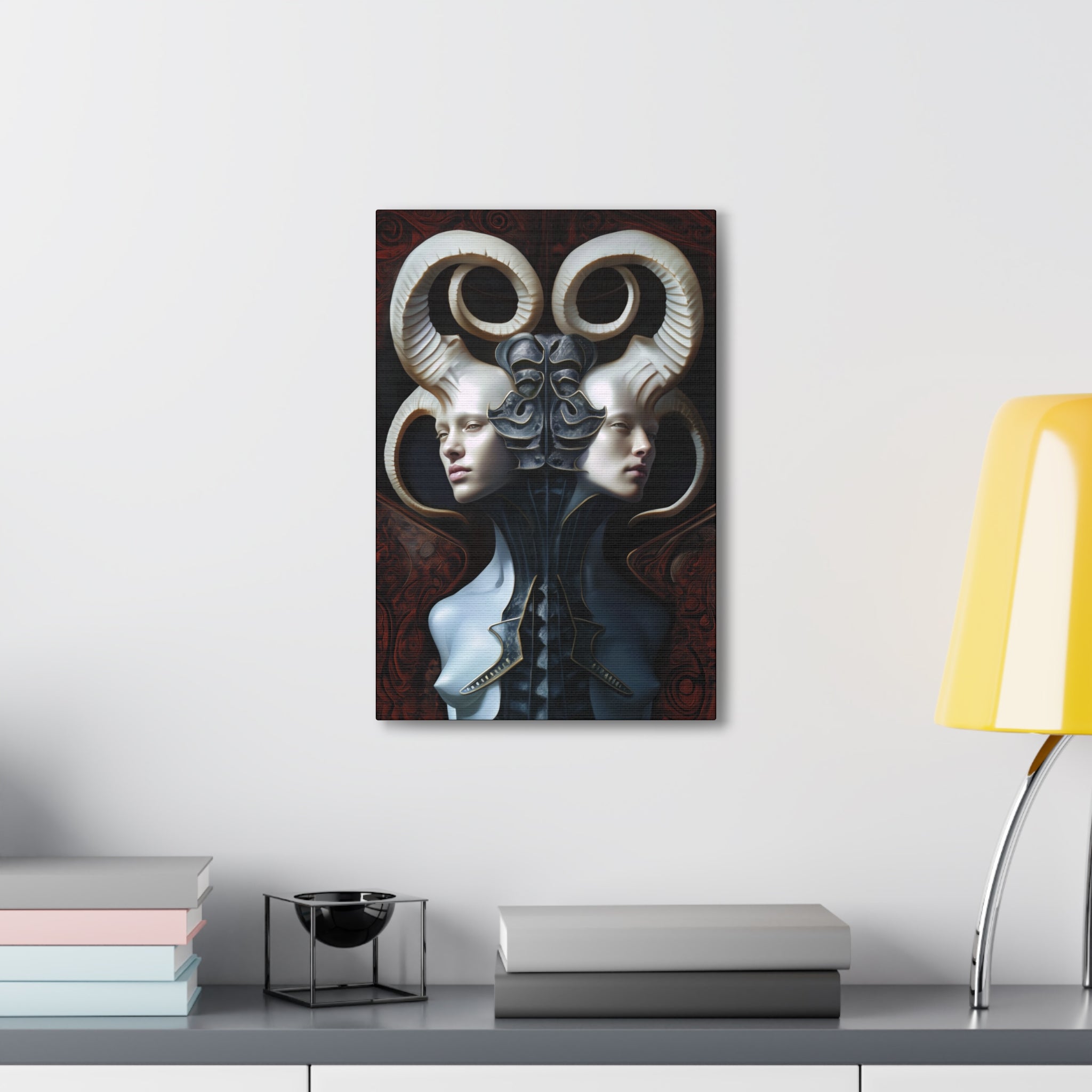 Harlequin's Ache Canvas Print