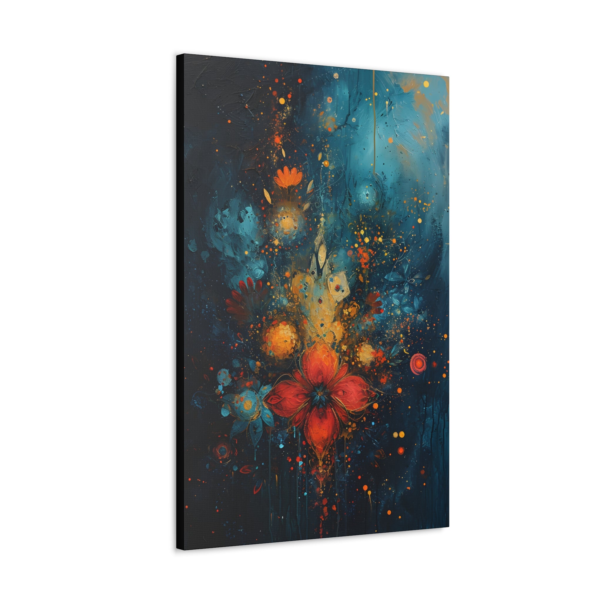 The Dripping Thought Canvas Print