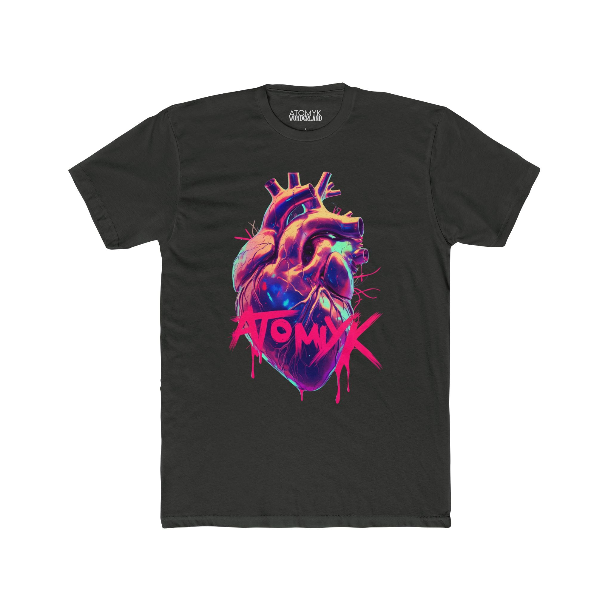 Chromatic Heart Mens Atomyk Graphic Tee