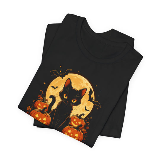 Spooky &amp; Feral Black Cat &amp;n Pumpkins Women&