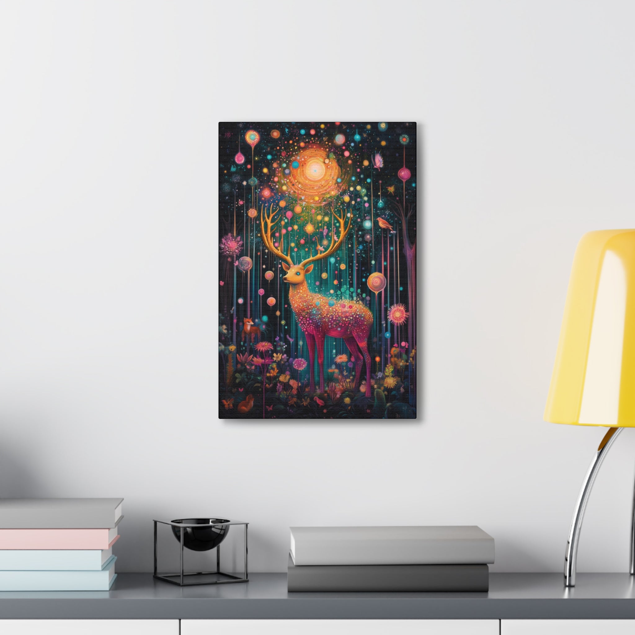 Luminous Woodlands Canvas Print